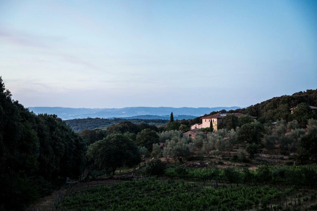 Вилла Agriturismo Biologico Ebbio Монтериджиони Экстерьер фото